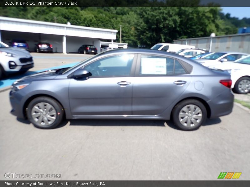 Phantom Gray / Black 2020 Kia Rio LX