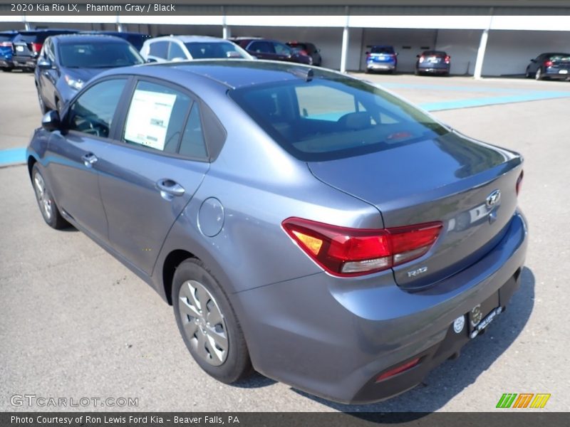 Phantom Gray / Black 2020 Kia Rio LX