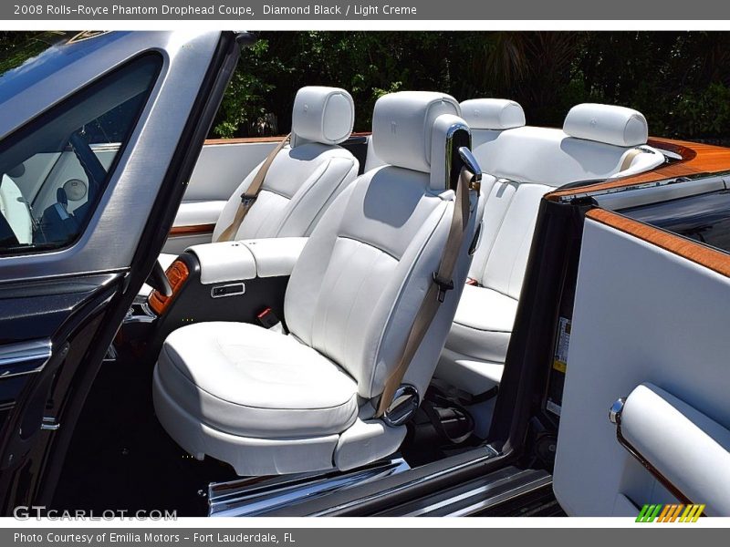 Diamond Black / Light Creme 2008 Rolls-Royce Phantom Drophead Coupe