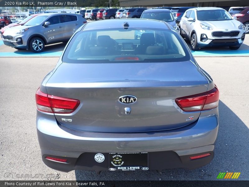 Phantom Gray / Black 2020 Kia Rio LX