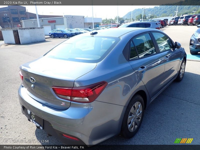 Phantom Gray / Black 2020 Kia Rio LX