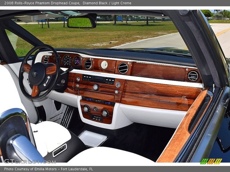Diamond Black / Light Creme 2008 Rolls-Royce Phantom Drophead Coupe