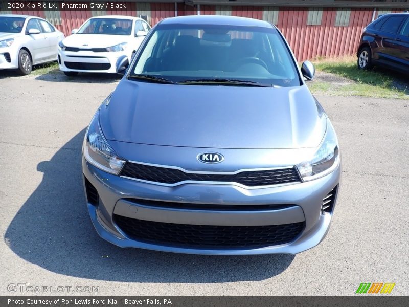 Phantom Gray / Black 2020 Kia Rio LX