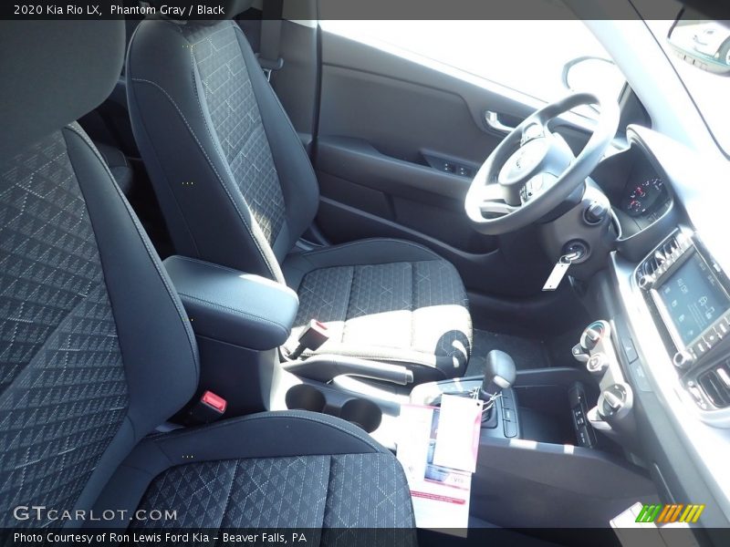Phantom Gray / Black 2020 Kia Rio LX