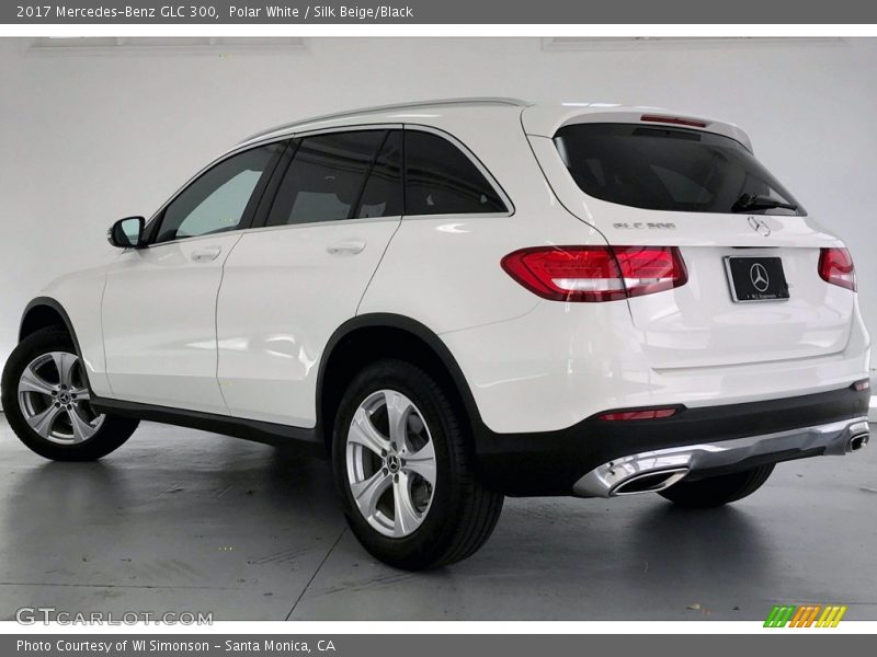 Polar White / Silk Beige/Black 2017 Mercedes-Benz GLC 300