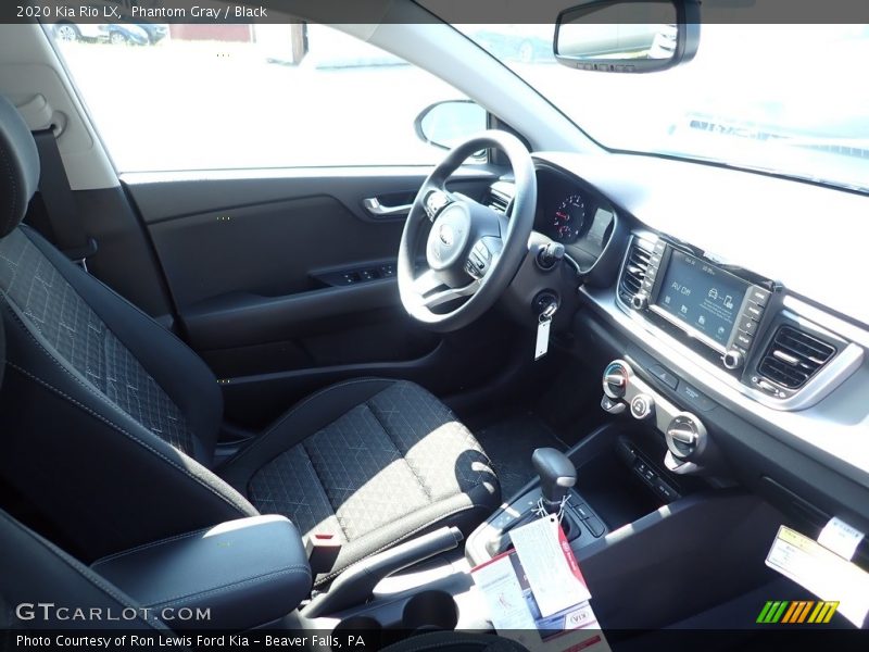 Phantom Gray / Black 2020 Kia Rio LX