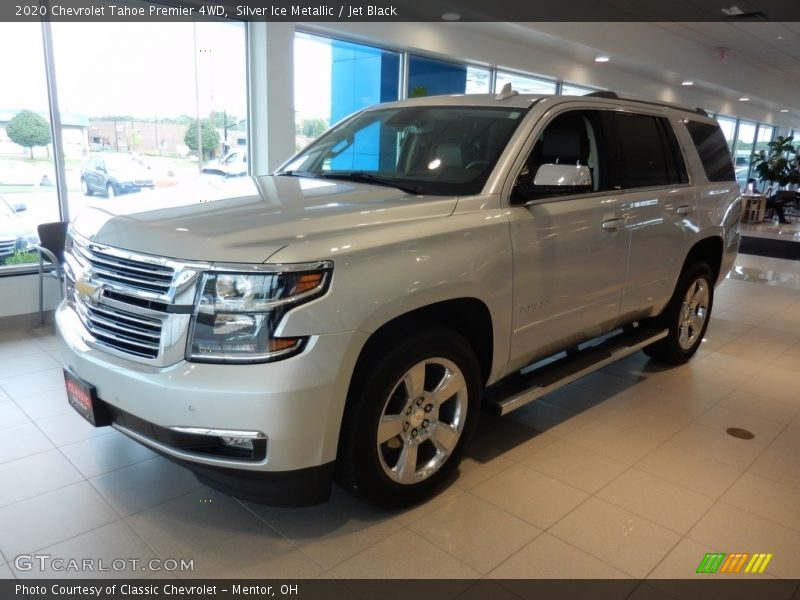 Silver Ice Metallic / Jet Black 2020 Chevrolet Tahoe Premier 4WD