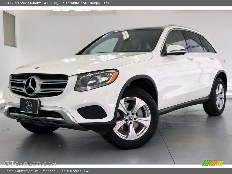 Polar White / Silk Beige/Black 2017 Mercedes-Benz GLC 300