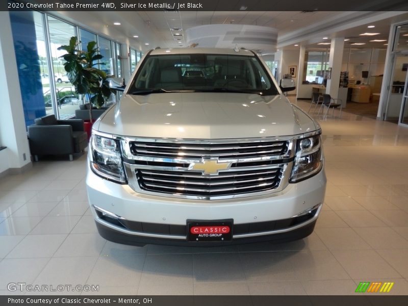 Silver Ice Metallic / Jet Black 2020 Chevrolet Tahoe Premier 4WD