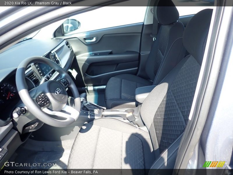 Phantom Gray / Black 2020 Kia Rio LX