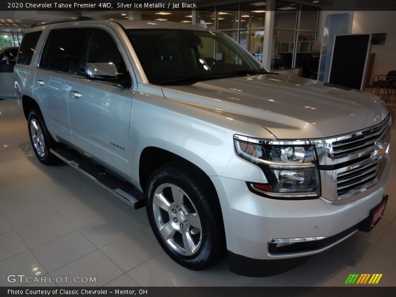 Silver Ice Metallic / Jet Black 2020 Chevrolet Tahoe Premier 4WD