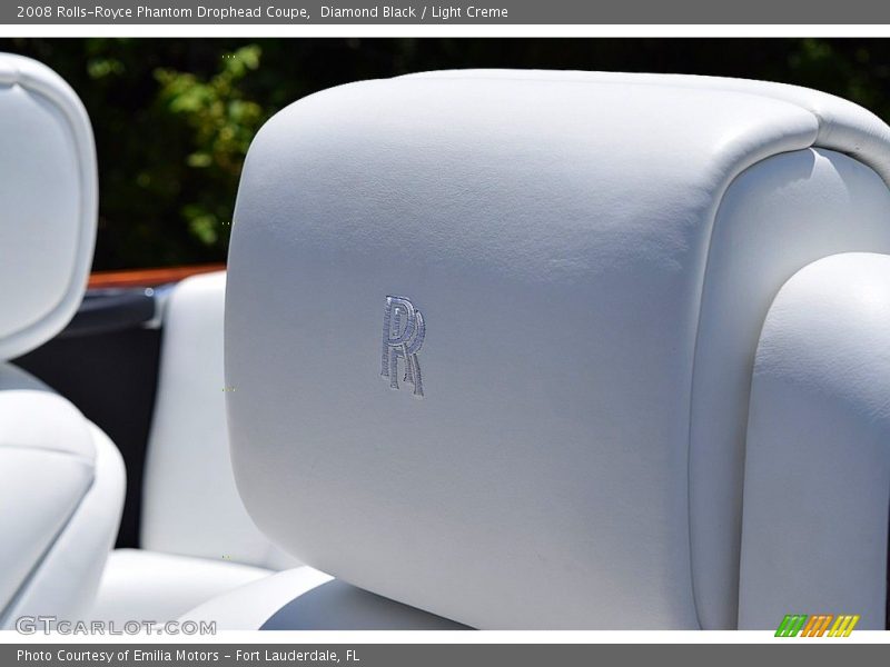 Diamond Black / Light Creme 2008 Rolls-Royce Phantom Drophead Coupe