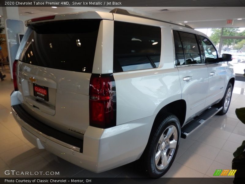 Silver Ice Metallic / Jet Black 2020 Chevrolet Tahoe Premier 4WD