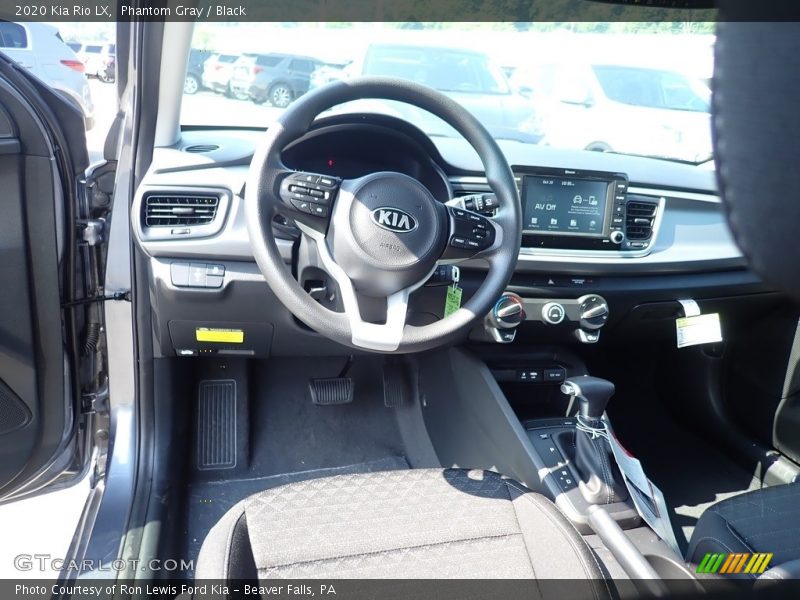 Phantom Gray / Black 2020 Kia Rio LX