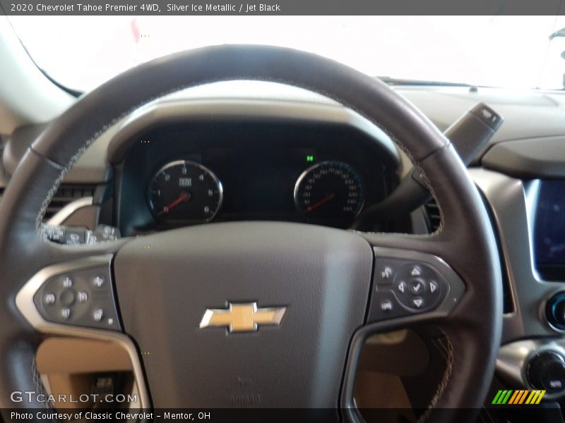 Silver Ice Metallic / Jet Black 2020 Chevrolet Tahoe Premier 4WD
