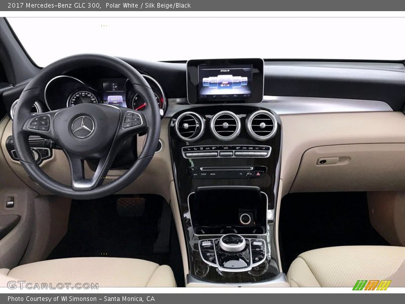 Polar White / Silk Beige/Black 2017 Mercedes-Benz GLC 300