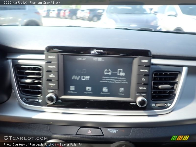 Phantom Gray / Black 2020 Kia Rio LX