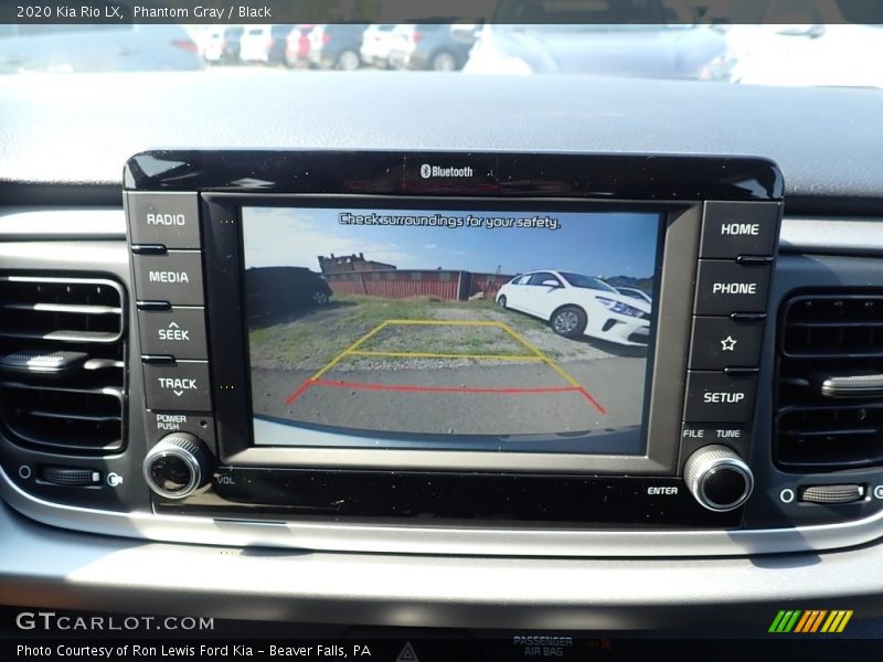 Phantom Gray / Black 2020 Kia Rio LX