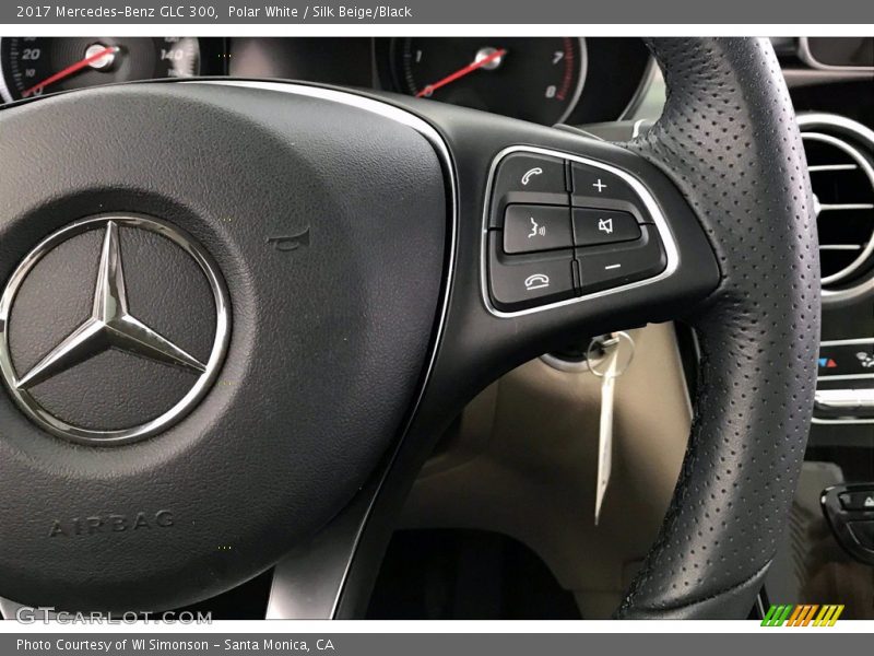 Polar White / Silk Beige/Black 2017 Mercedes-Benz GLC 300