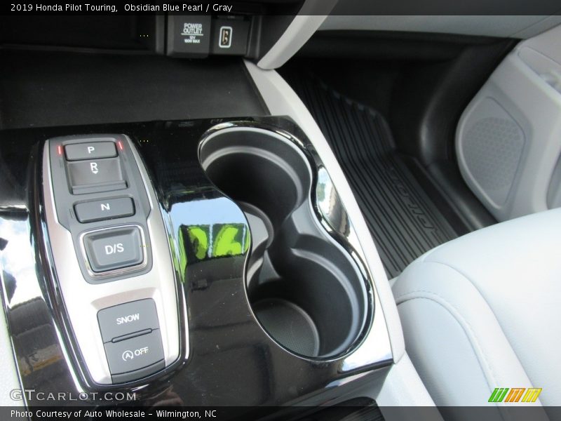 Obsidian Blue Pearl / Gray 2019 Honda Pilot Touring
