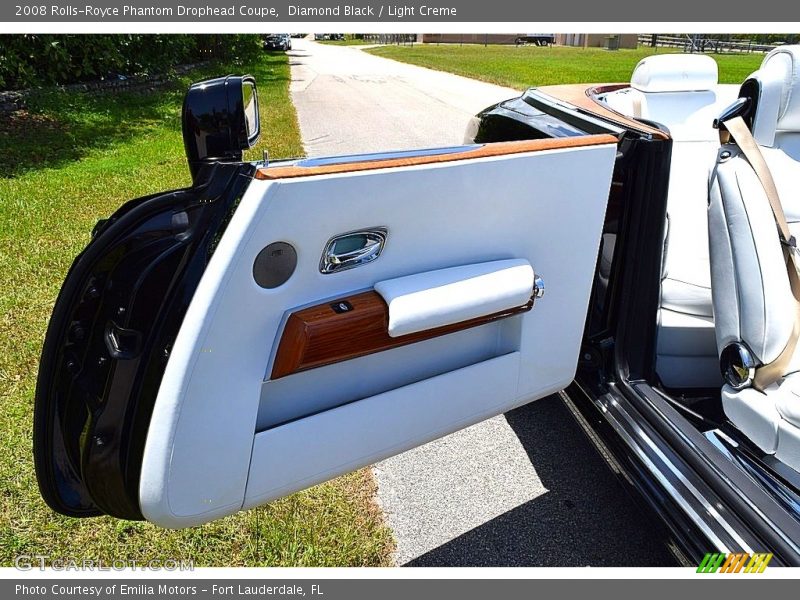 Diamond Black / Light Creme 2008 Rolls-Royce Phantom Drophead Coupe