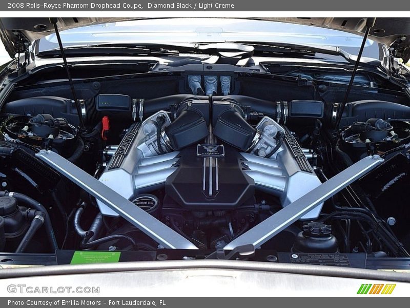 Diamond Black / Light Creme 2008 Rolls-Royce Phantom Drophead Coupe