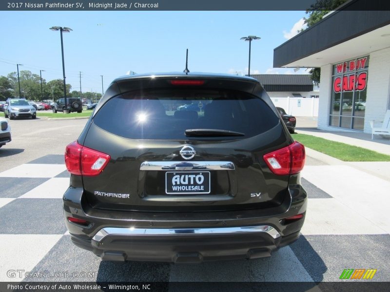 Midnight Jade / Charcoal 2017 Nissan Pathfinder SV
