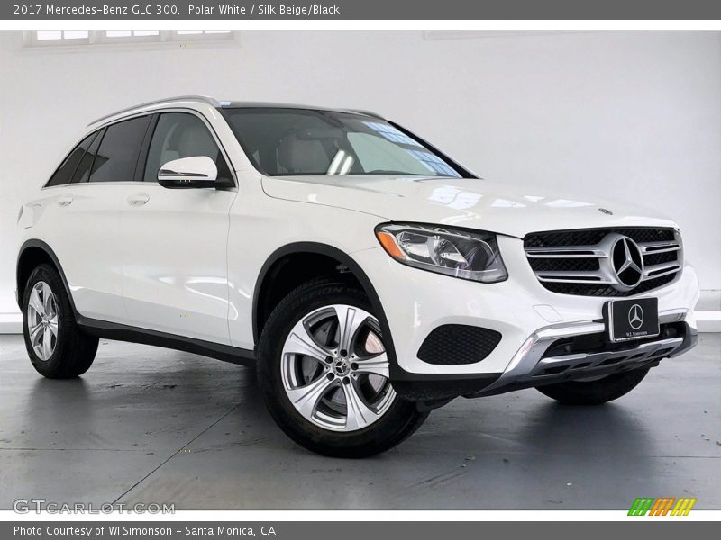 Polar White / Silk Beige/Black 2017 Mercedes-Benz GLC 300