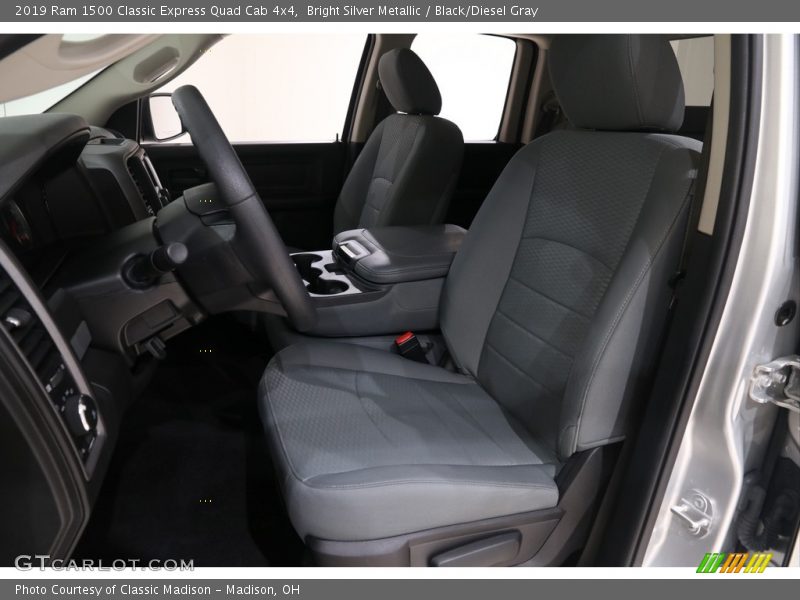 Bright Silver Metallic / Black/Diesel Gray 2019 Ram 1500 Classic Express Quad Cab 4x4