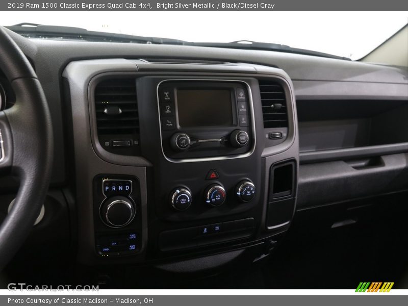 Bright Silver Metallic / Black/Diesel Gray 2019 Ram 1500 Classic Express Quad Cab 4x4