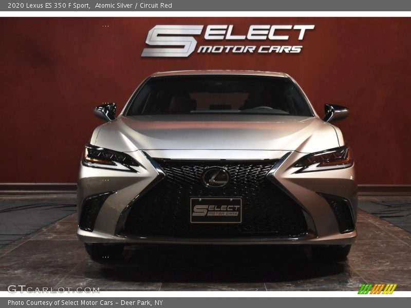 Atomic Silver / Circuit Red 2020 Lexus ES 350 F Sport