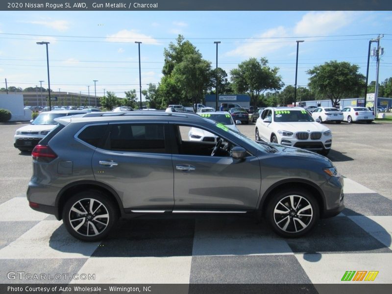 Gun Metallic / Charcoal 2020 Nissan Rogue SL AWD