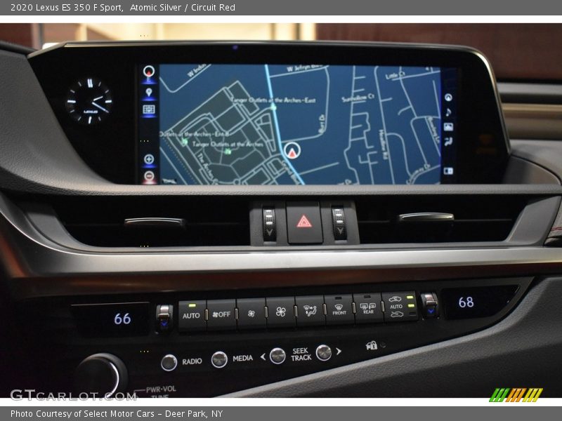 Atomic Silver / Circuit Red 2020 Lexus ES 350 F Sport