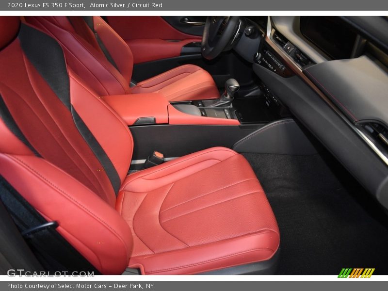 Atomic Silver / Circuit Red 2020 Lexus ES 350 F Sport