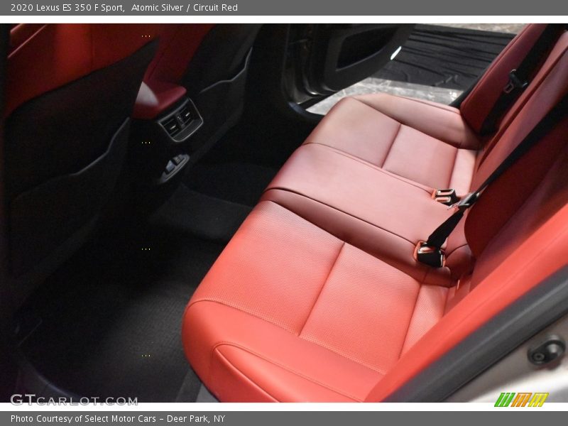 Atomic Silver / Circuit Red 2020 Lexus ES 350 F Sport