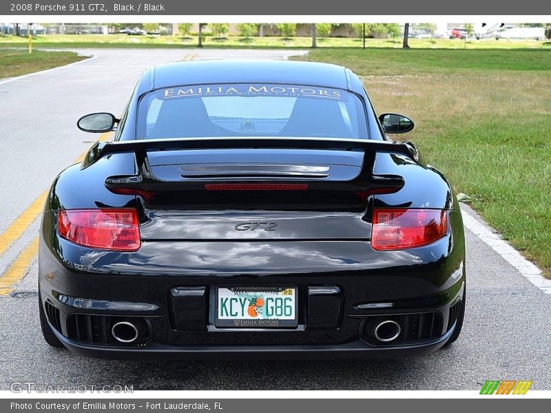 Black / Black 2008 Porsche 911 GT2