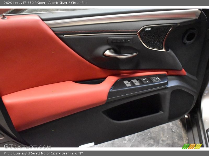 Atomic Silver / Circuit Red 2020 Lexus ES 350 F Sport