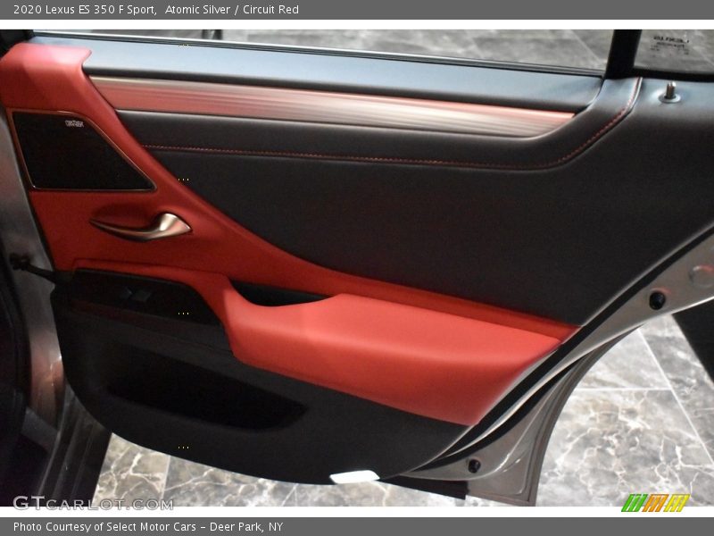 Atomic Silver / Circuit Red 2020 Lexus ES 350 F Sport