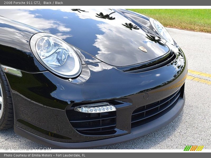 Black / Black 2008 Porsche 911 GT2
