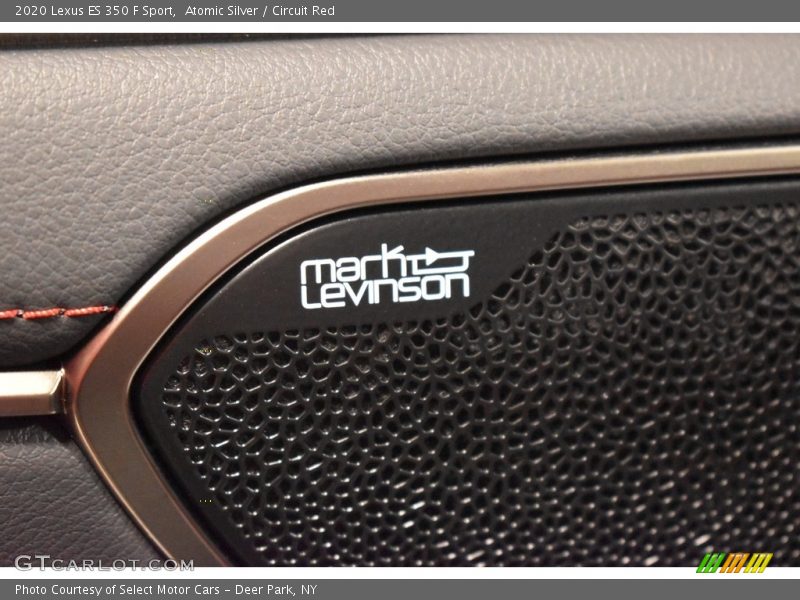 Atomic Silver / Circuit Red 2020 Lexus ES 350 F Sport