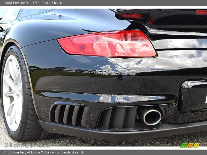 Black / Black 2008 Porsche 911 GT2
