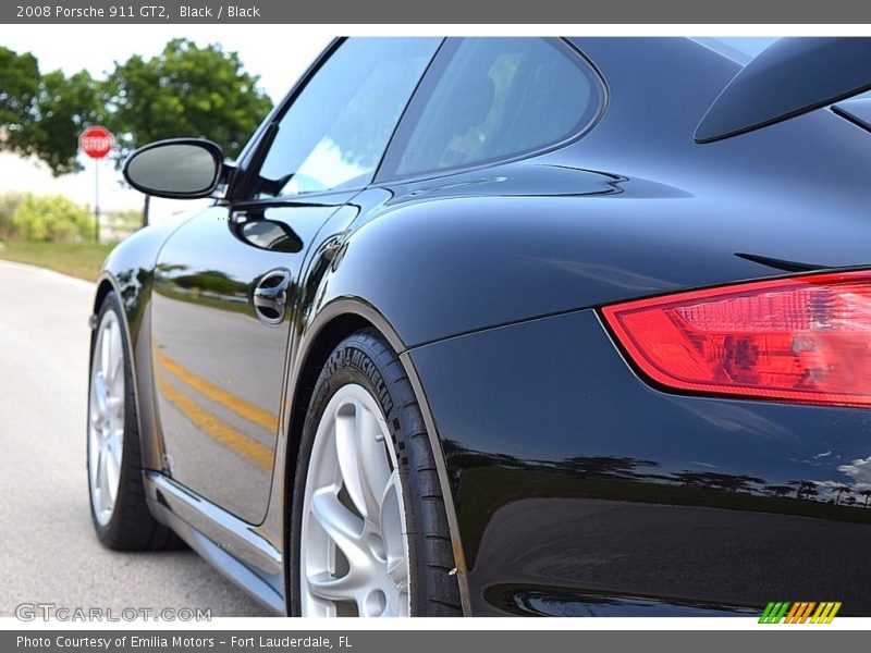 Black / Black 2008 Porsche 911 GT2