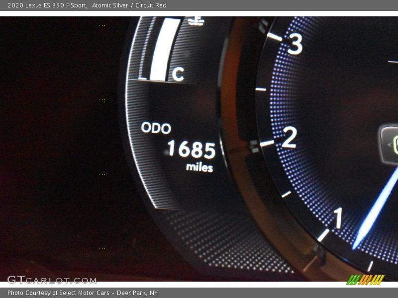 Atomic Silver / Circuit Red 2020 Lexus ES 350 F Sport