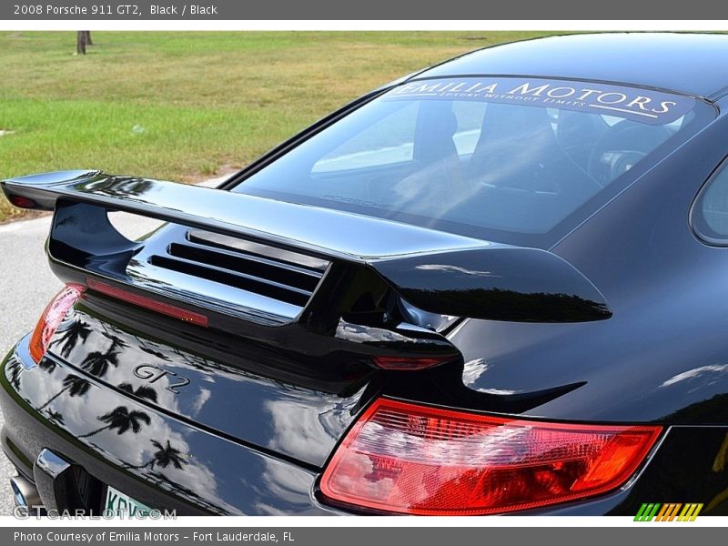 Black / Black 2008 Porsche 911 GT2