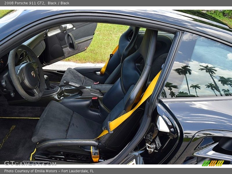 Front Seat of 2008 911 GT2