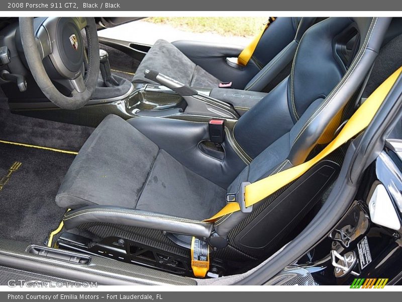 Front Seat of 2008 911 GT2