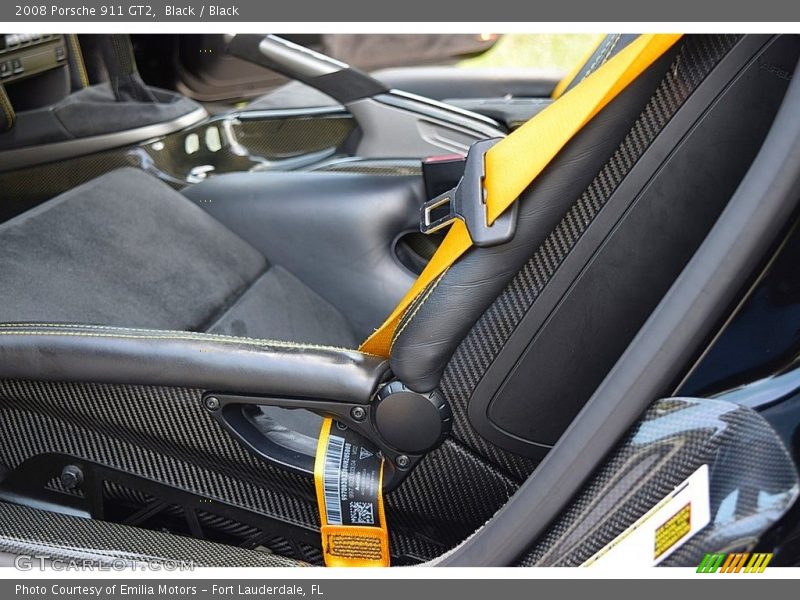 Black / Black 2008 Porsche 911 GT2