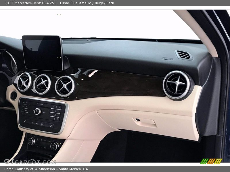 Lunar Blue Metallic / Beige/Black 2017 Mercedes-Benz GLA 250