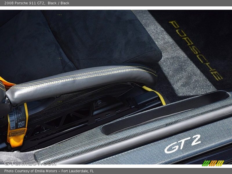 Black / Black 2008 Porsche 911 GT2