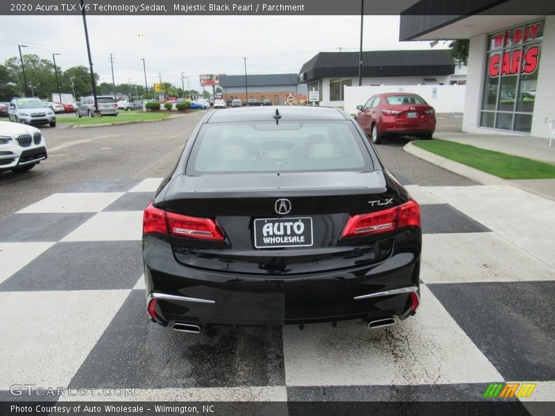 Majestic Black Pearl / Parchment 2020 Acura TLX V6 Technology Sedan